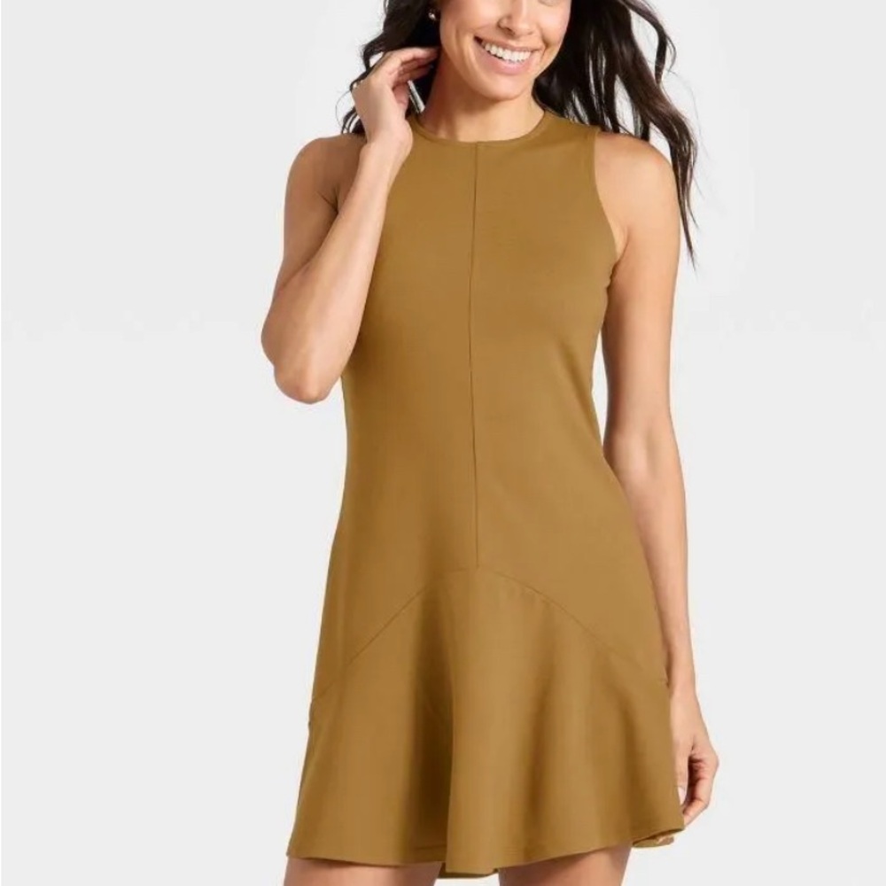 a new day Brown Midi Dress